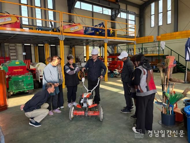 거제시, 귀농귀촌 농업인 대상 농기계 안전교육 실시